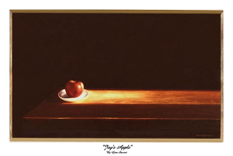 "Joy's Apple" print