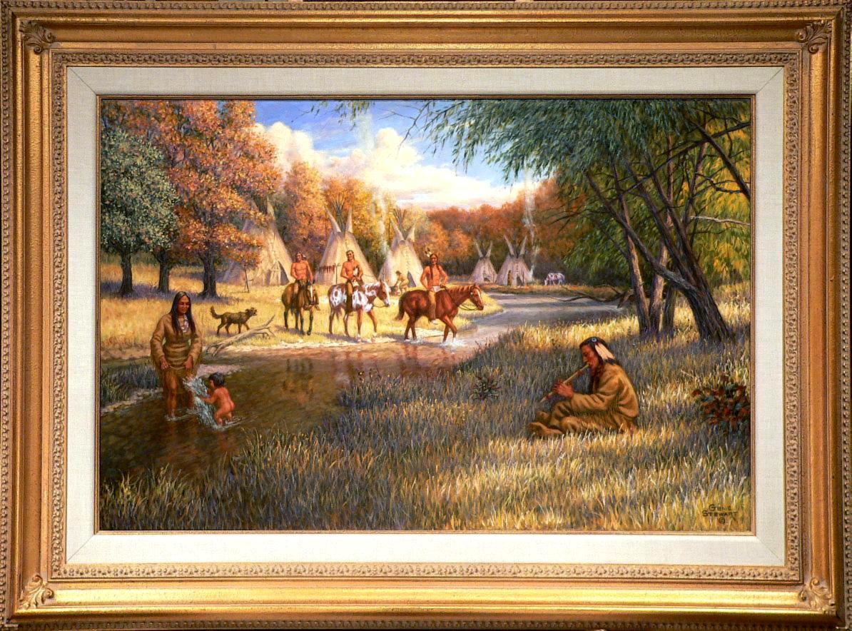 "Autumn Of An Era" oil painting